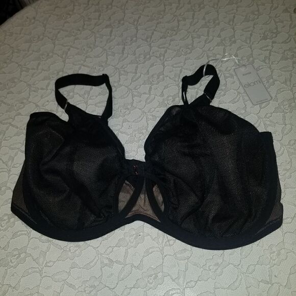 NWT Elomi Kintai Underwire Plunge Bra 38L - Picture 5 of 11